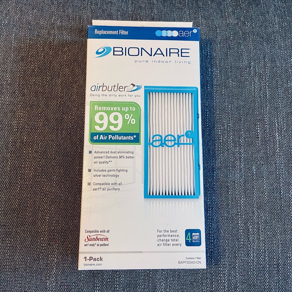 Bionaire Air Filter